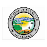 Alaska State Seal Post Cards