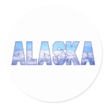 Alaska stickers by bartstshirts Alaska stickers