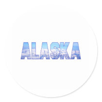 Alaska stickers by bartstshirts Alaska stickers