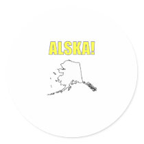 Alaska! stickers by bartstshirts Alaska! stickers