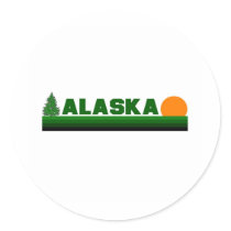Alaska stickers by bartstshirts Alaska stickers