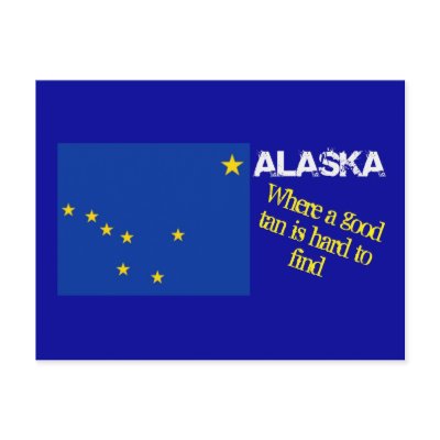 Alaska Tan Postcard by Talis4angels