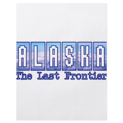 Alaska, The Last Frontier Flyer by bartstshirts