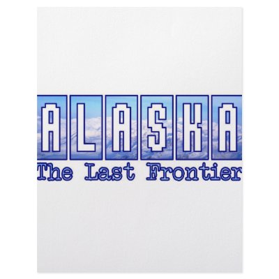 Alaska, The Last Frontier Custom Letterhead by bartstshirts