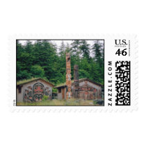 Alaska Totem Poles postage