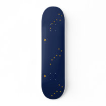 Alaska, United States flag Skate Board Deck
