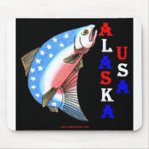 ALASKA USA mousepads by cabinfeverdavid ALASKA USA mousepads