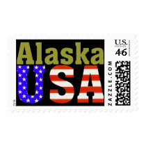 Alaska USA! postage by All50States Alaska USA! postage