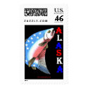 ALASKA USA postage by cabinfeverdavid ALASKA USA postage
