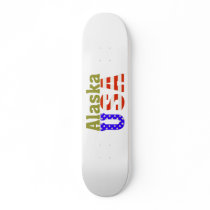 Alaska USA! Skateboard