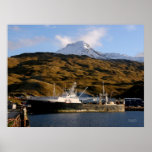 Alaska Victory, Fishing Trawler in Dutch Harbor, A Posters