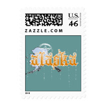 Alaska Vintage Stamps
