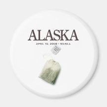 Alaska Wasila Tea Party Magnet