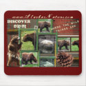 Alaska-Where the wild things are mousepad