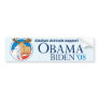 Alaskan Animals for Obama Bumper Sticker