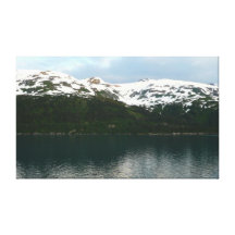 Alaskan Coast at Dusk Canvas Print