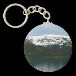 Alaskan Coast at Dusk Keychain