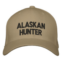 ALASKAN HUNTER embroidered hats