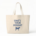 Alaskan Husky Tote Bag