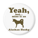 Alaskischer Schlittenhund magnete by Pawdboy Alaskischer Schlittenhund magnete