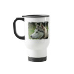 Alaskan Husky Plastic Travel Mug