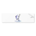 ALASKAN KEANI RIVER SILVER SALMON bumper stickers by cabinfeverdavid ALASKAN KEANI RIVER SILVER SALMON bumper stickers