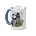 Alaskan Klee Kai Art mug