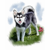 Alaskan Klee Kai Art photo sculptures by DogsByDezign Alaskan Klee Kai Art photo sculptures
