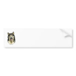 Alaskan Malamute 8T070D-03 Bumper Sticker