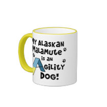 Alaskan Malamute Agility Dog Mug