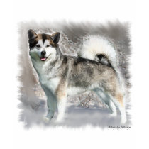 Alaskan Malamute Art Gifts t-shirts