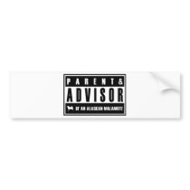 Alaskan Malamute bumper stickers