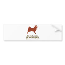 Alaskan Malamute bumper stickers