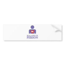 Alaskan Malamute bumper stickers