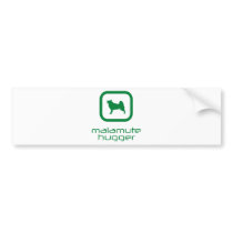 Alaskan Malamute bumper stickers