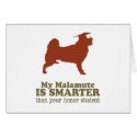 Alaskan Malamute cards