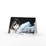 Alaskan Malamute Christmas Card
