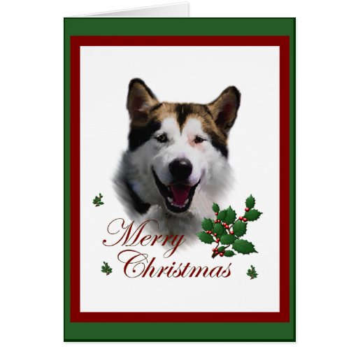 alaskan malamute christmas gifts cards zazzle alaskan malamute christmas gifts cards zazzle