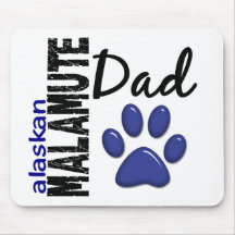 Alaskan Malamute Dad 2 Mouse Pads