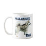 Alaskan Malamute Dad 4 Coffee Mugs