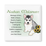 Alaskan Malamute Gifts Refrigerator Magnets