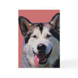 Alaskan Malamute  Greeting Cards