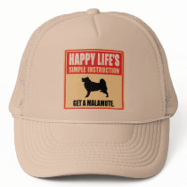 Alaskan Malamute hats by Pawdboy Alaskan Malamute hats