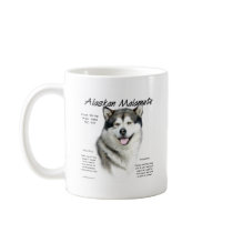 Alaskan Malamute History Design Mugs