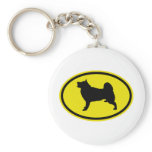 Alaskan Malamute Keychain