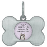 Alaskan Malamute Lavendar Weave Pet ID Tag