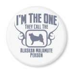 Alaskan Malamute Refrigerator Magnets
