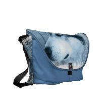 Alaskan Malamute Messenger Bag