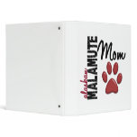 Alaskan Malamute Mom 2 binders