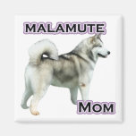 Alaskan Malamute Mom 4 - Magnet